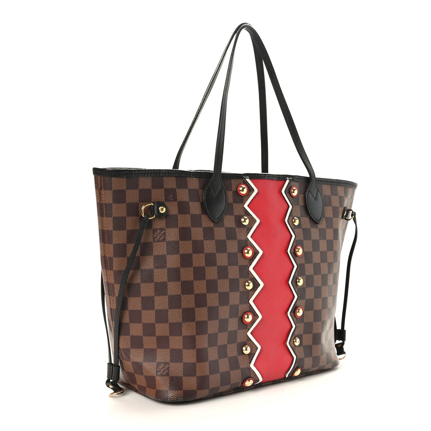 Louis Vuitton Damier Ebene Karakoram Neverfull MM 10 of 18