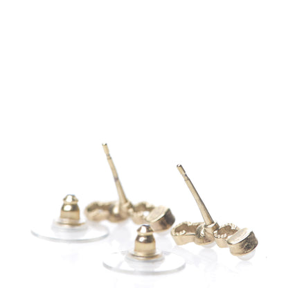 Chanel Pearl Coco Earrings Gold 3 of 5