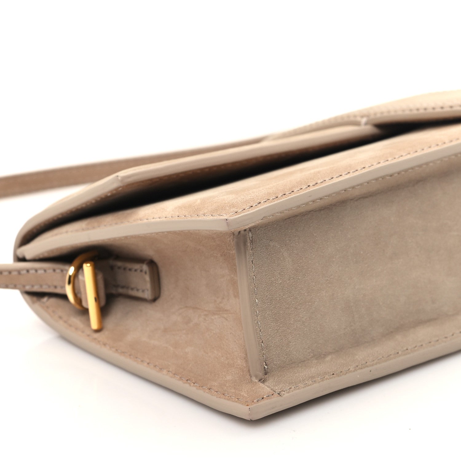 Jacquemus Suede Le Bambino Long Dark Beige 8 of 10