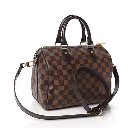 Louis Vuitton Damier Ebene Speedy Bandouliere 25 2 of 10