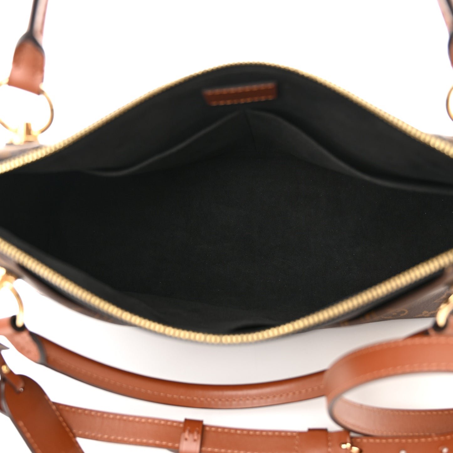 Monogram V Tote MM Black