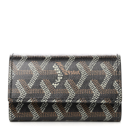 Goyard Goyardine Saint Michel 6 Key Holder Black 1 of 7