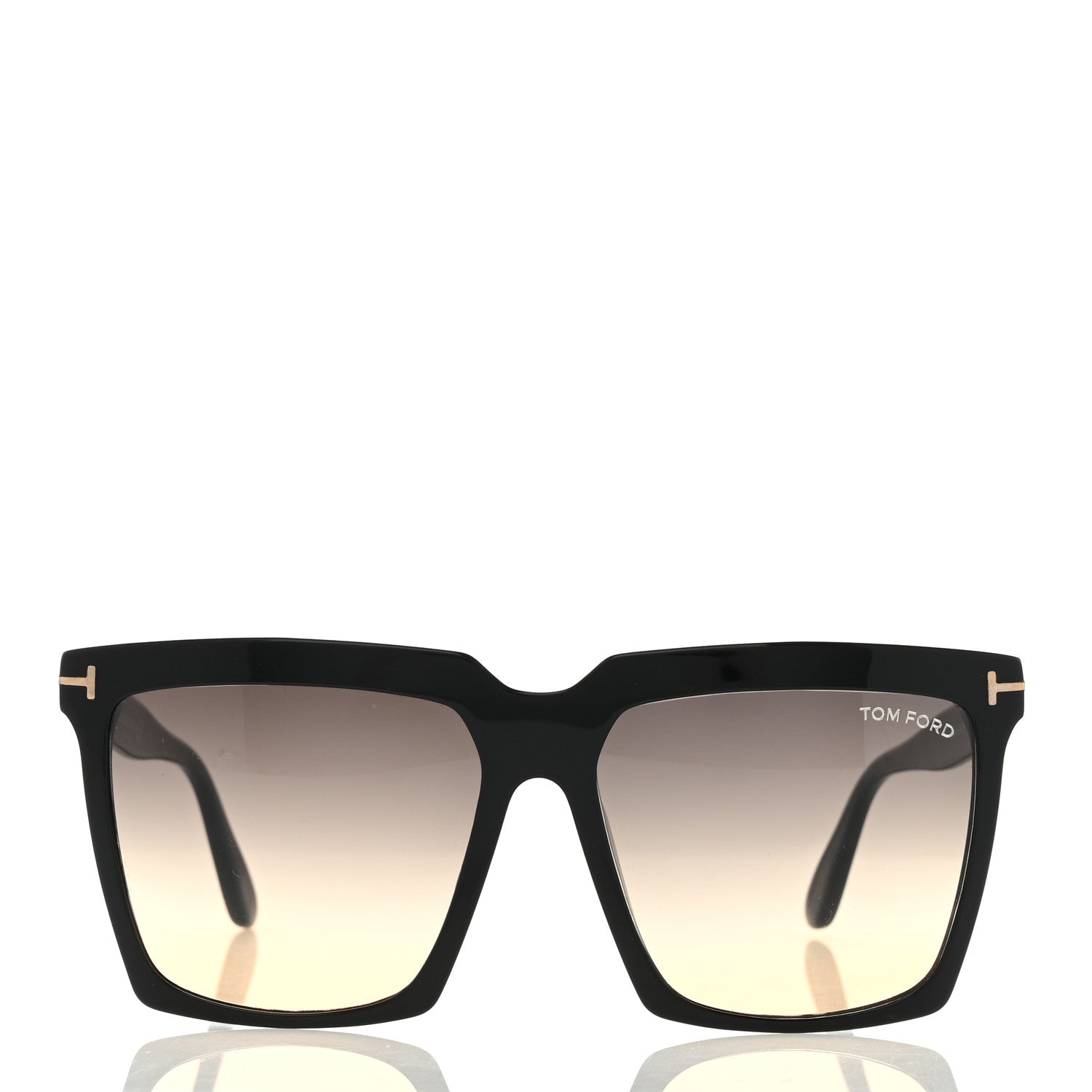 Tom Ford Acetate Sabrina Square Sunglasses TF764 Black 2 of 6