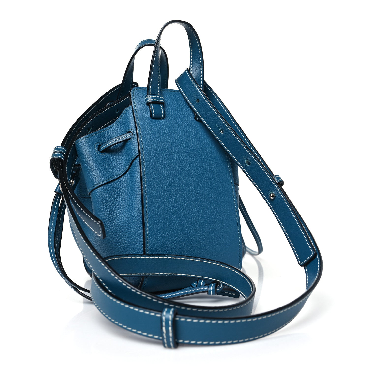 Loewe Calfskin Mini Hammock Shoulder Bag Dark Blue 3 of 10