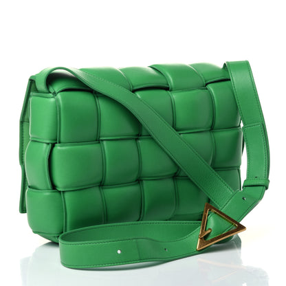 Bottega Veneta Nappa Maxi Intreccio Padded Cassette Crossbody Bag Grass 2 of 4