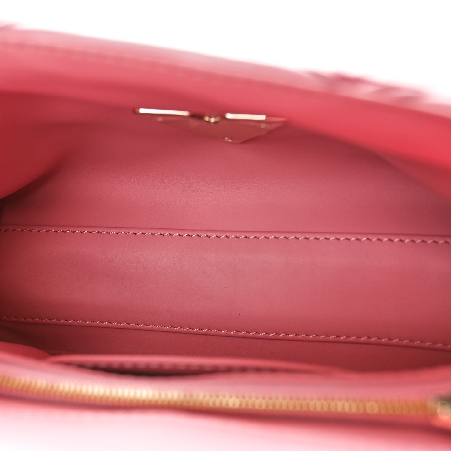 Lambskin Malletage Top Handle GO-14 MM Raspberry