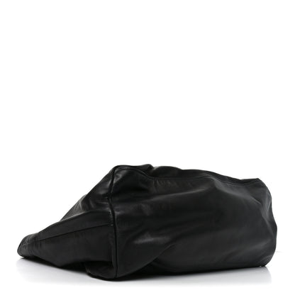Prada Soft Calf Chain Tote Black 4 of 9