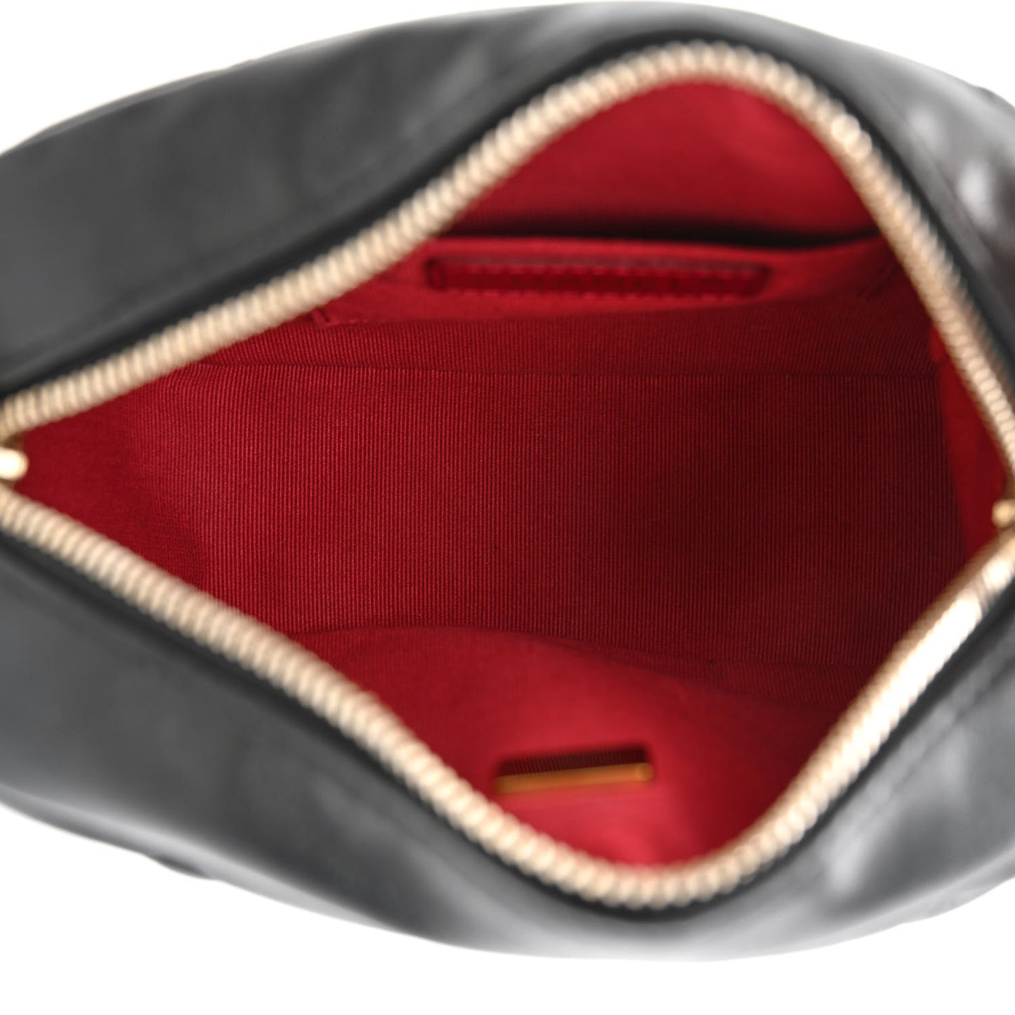 Lambskin Quilted Mini My Perfect Camera Case Black