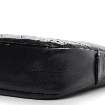 Chanel Lambskin Quilted Large Camera Case Black 9 of 13