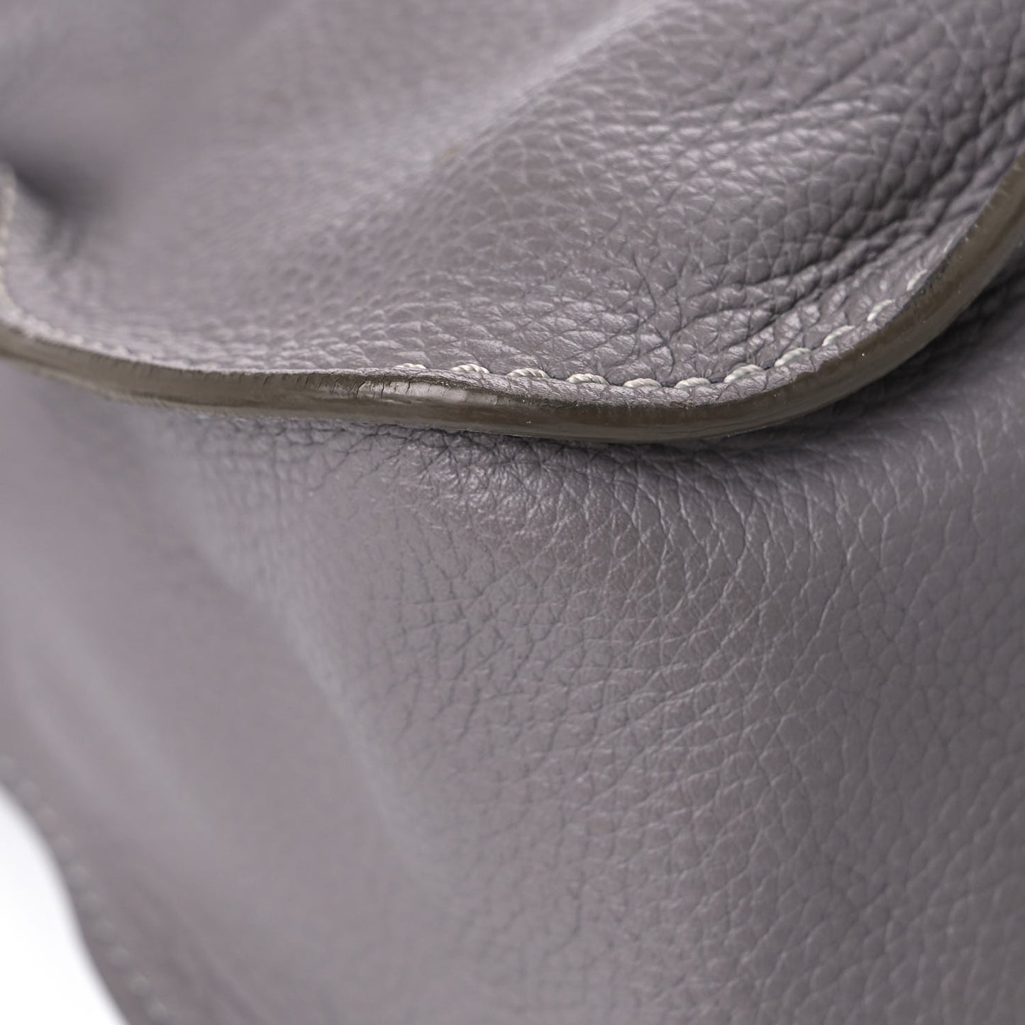 Calfskin Medium Marcie Top Handle Bag Cashmere Grey