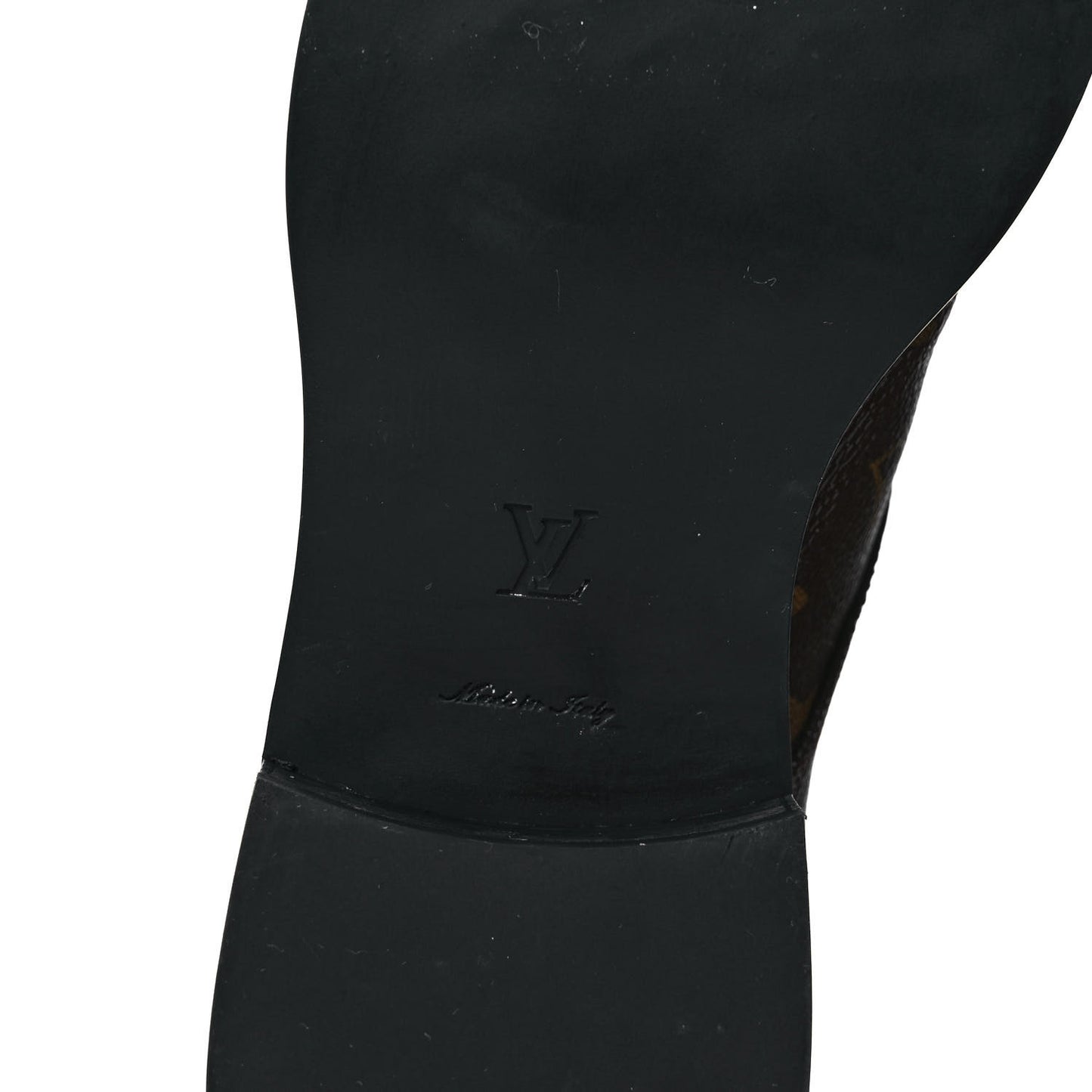 Calfskin Monogram Wonderland Flat Ranger Boots 38 Black