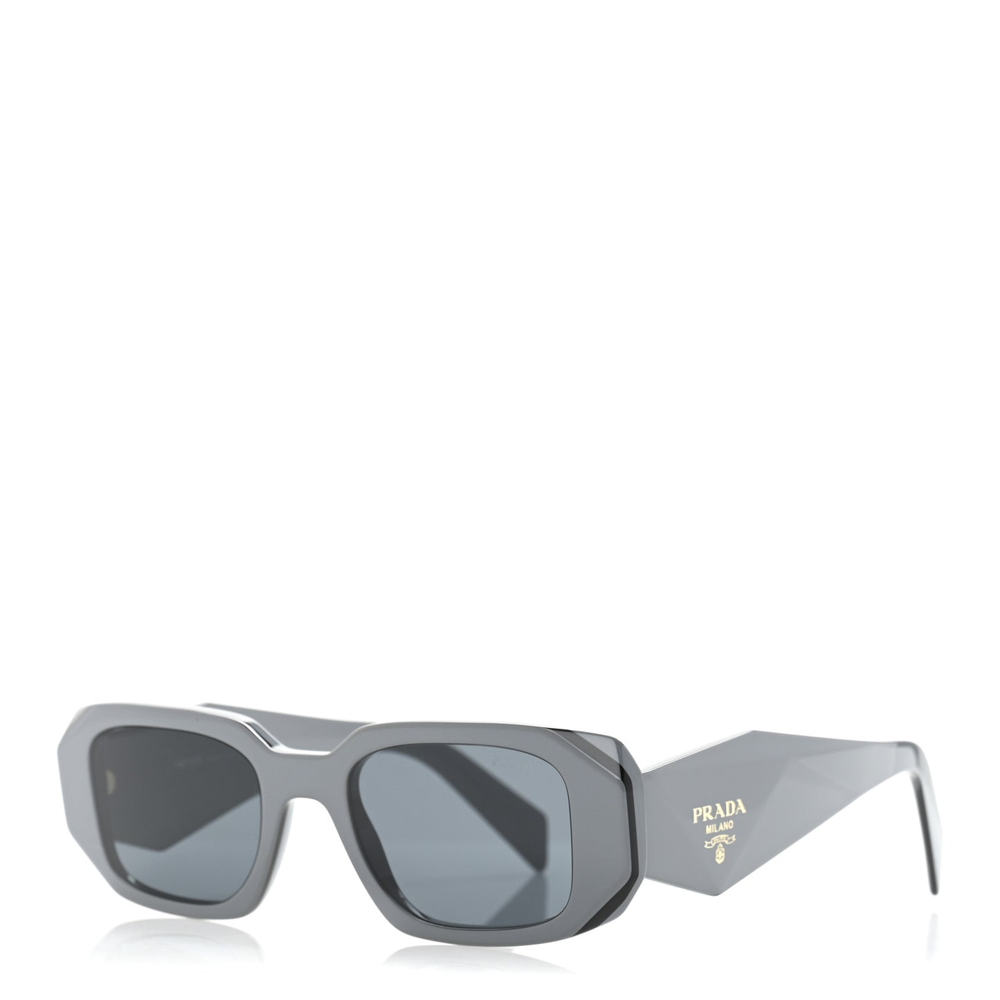 Acetate Symbole Sunglasses SPR 17W Dark Grey