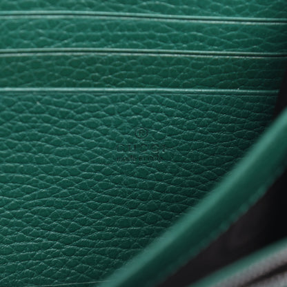 Gucci Calfskin Mini Dionysus Chain Wallet Emerald 6 of 9