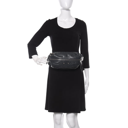 Balenciaga Lambskin Classic Hardware Neo Lift Hip Bag Anthracite 2 of 9