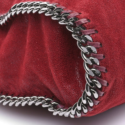 Stella McCartney Shaggy Deer Small Falabella Tote Ruby 9 of 10