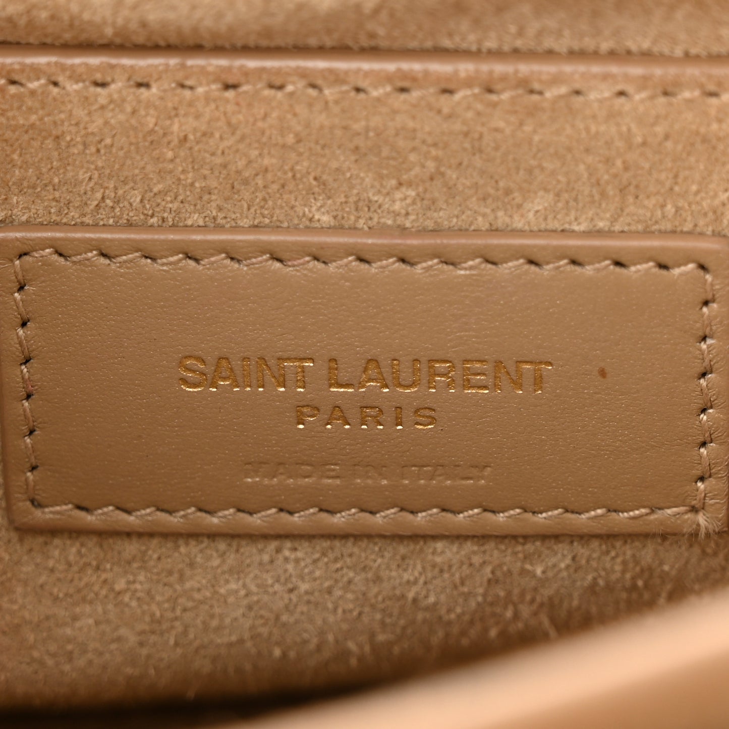 Calfskin Medium Monogram Sunset Dark Latte