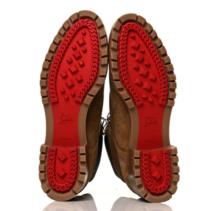 Christian Louboutin Suede Mens Trapman Flat Boots 43 Terra 5 of 10