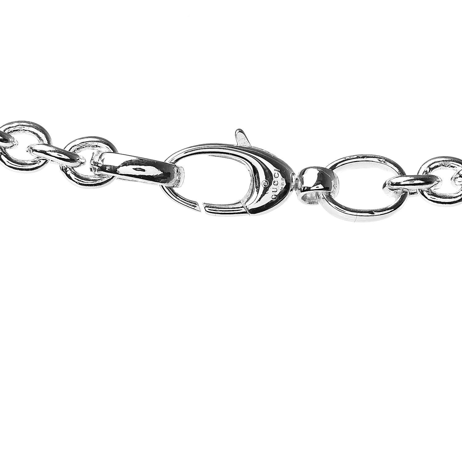 Gucci Sterling Silver Britt Necklace 4 of 4