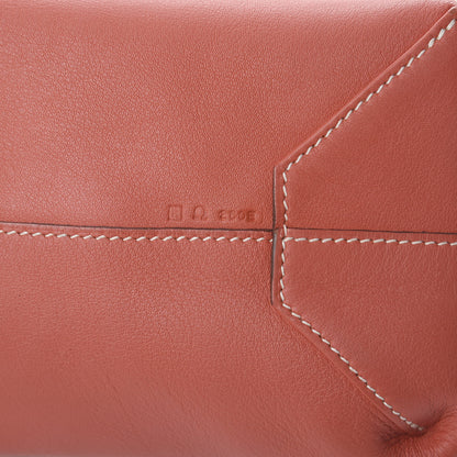 Hermes Sikkim Taurillon Clemence Double Sens 36 Reversible Tote Crevette 8 of 9
