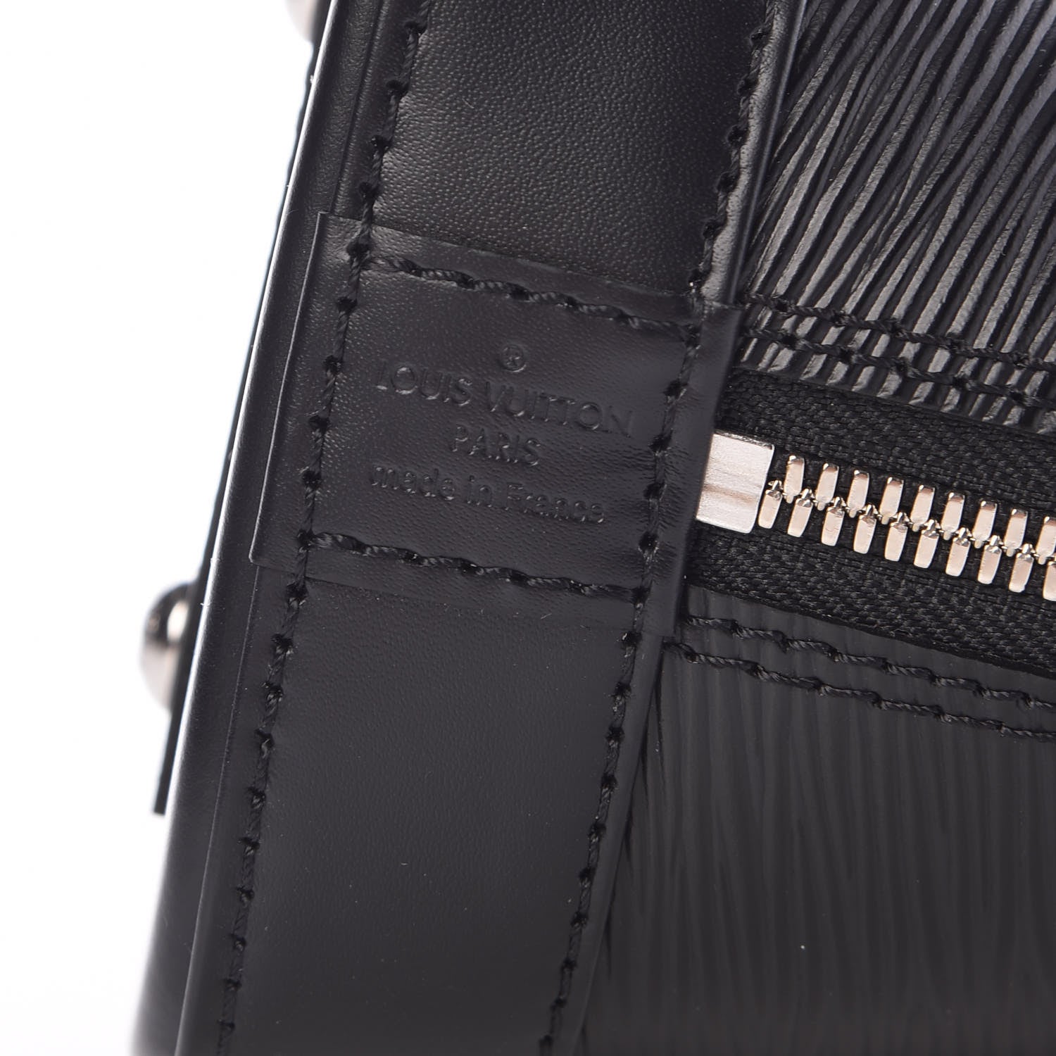 Louis Vuitton Epi Alma BB Black 6 of 9