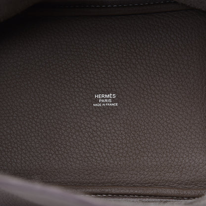 Hermes Taurillon Clemence Picotin Lock 18 PM Etoupe 5 of 10