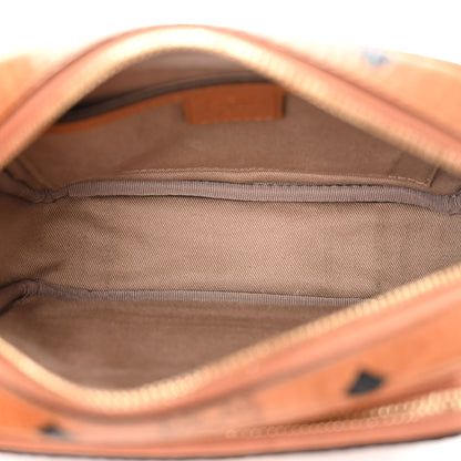 MCM Visetos Monogram Small Aren Crossbody Cognac 7 of 10