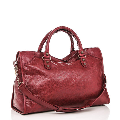 Balenciaga Agneau Giant 12 Rose Gold Hardware City Cassis 3 of 7