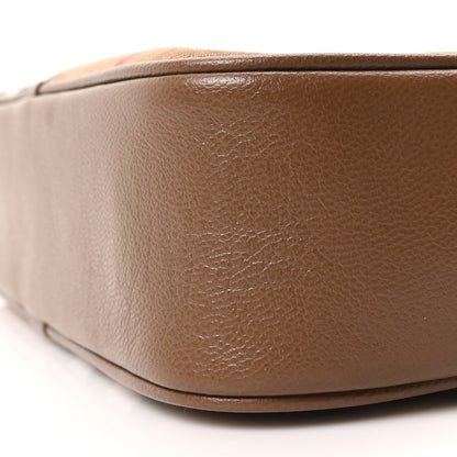 Burberry Calfskin House Check Camera Bag Earth 11 of 11
