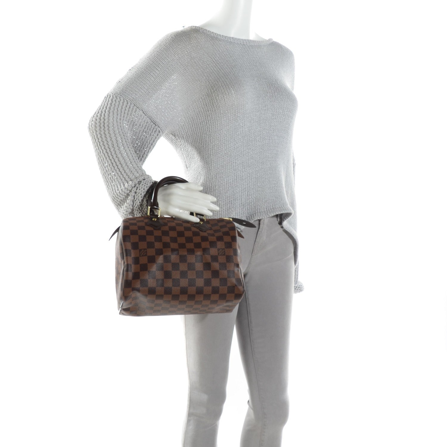 Louis Vuitton Damier Ebene Speedy 25 2 of 8