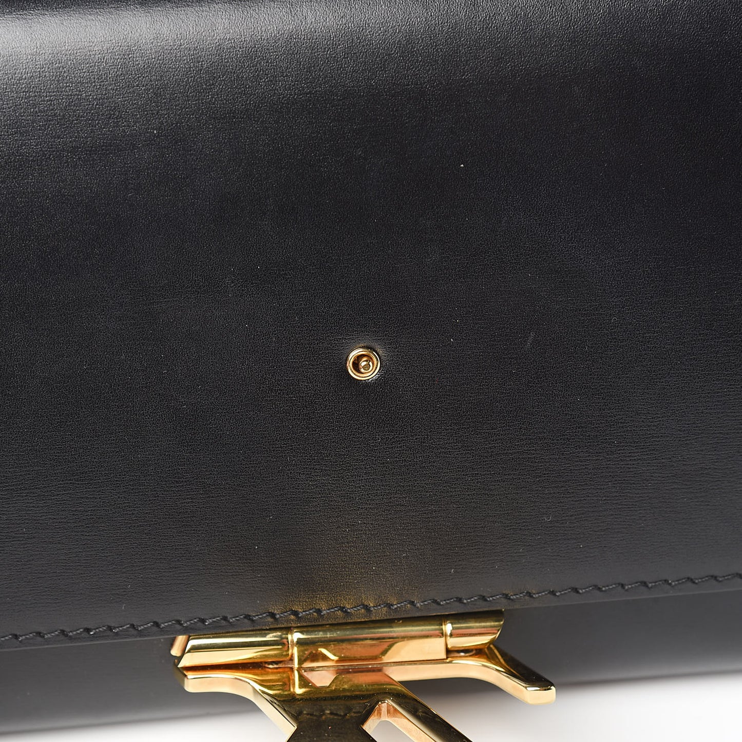 Calfskin Chain Louise MM Black