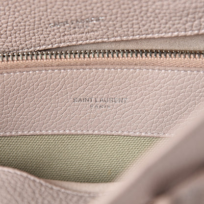 Saint Laurent Grained Calfskin Baby Sac De Jour Souple Pale Blush 7 of 12