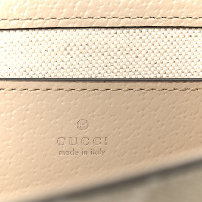 Gucci GG Supreme Monogram Textured Dollar Calfskin Web Mini Ophidia Envelope Shoulder Bag Beige Mystic White Oatmeal 6 of 11