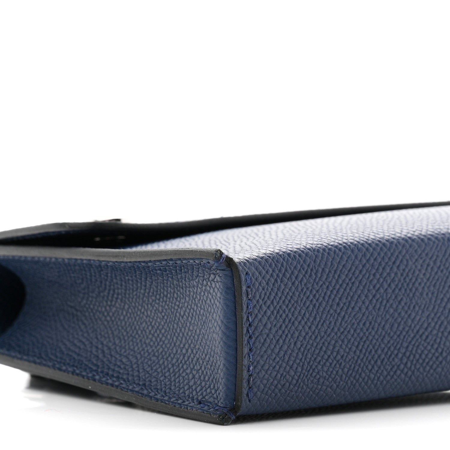 Hermes Epsom Hermesnap Wallet Bleu Navy 9 of 11