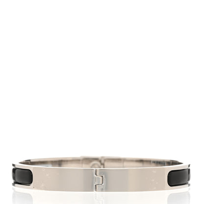 Hermes Enamel Clic Kelly Bracelet GM Black 3 of 6