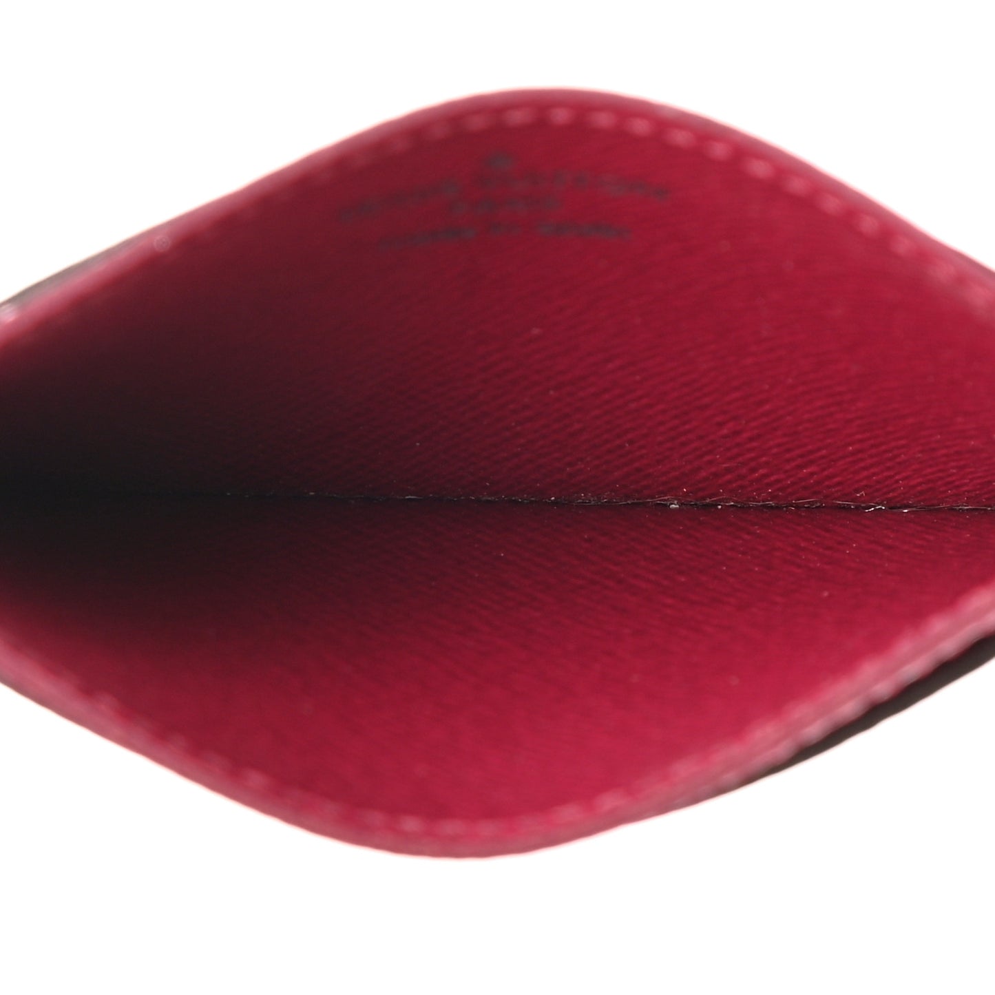 Monogram Card Holder Fuchsia