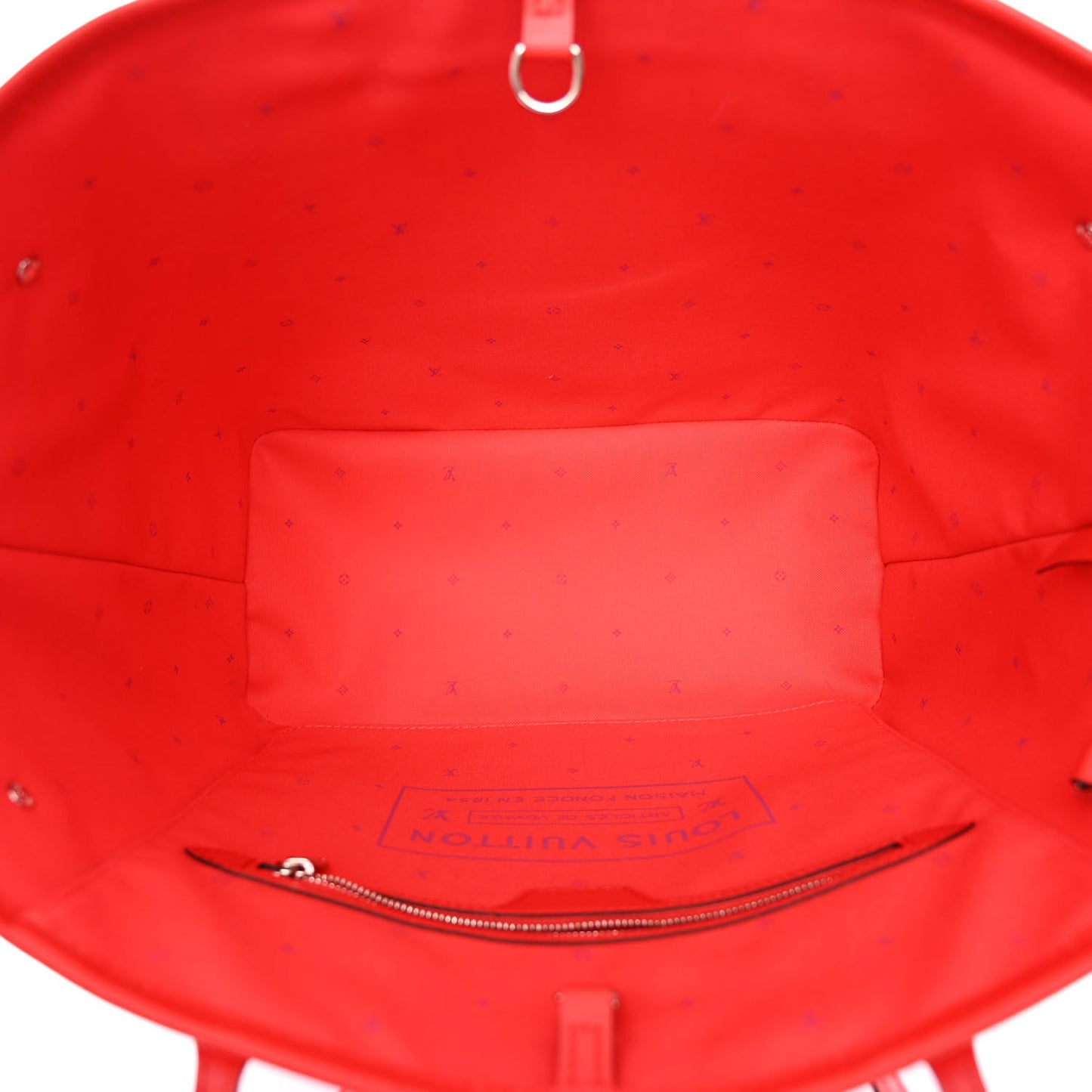Monogram Escale Neverfull MM Rouge