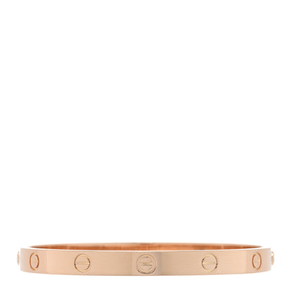 Cartier 18K Pink Gold LOVE Bracelet 18 2 of 5