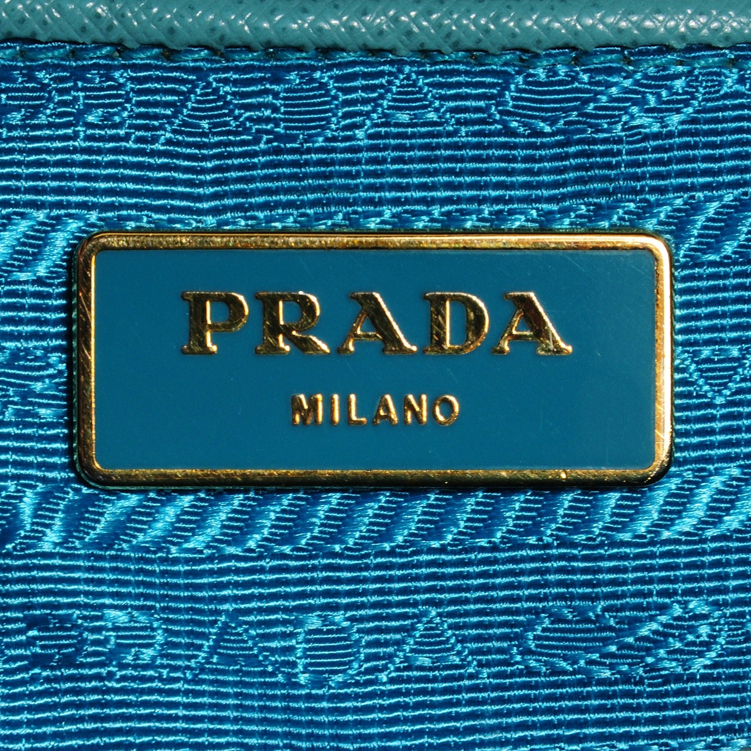 Prada Saffiano Lux Medium Double Zip Tote Anice 9 of 11
