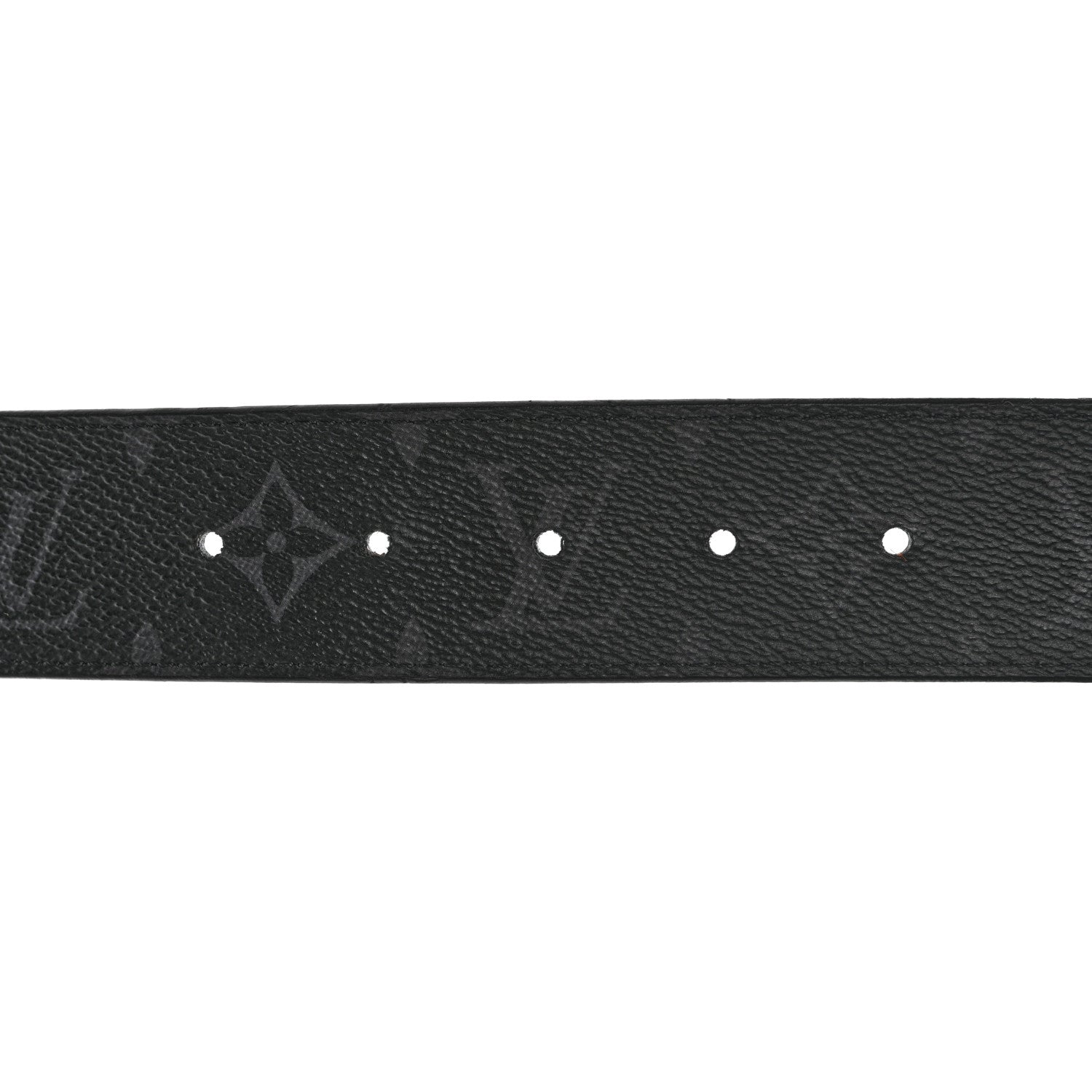 Louis Vuitton Monogram Eclipse Taigarama 40mm LV Initiales Reversible Belt 90 36 Black 6 of 8