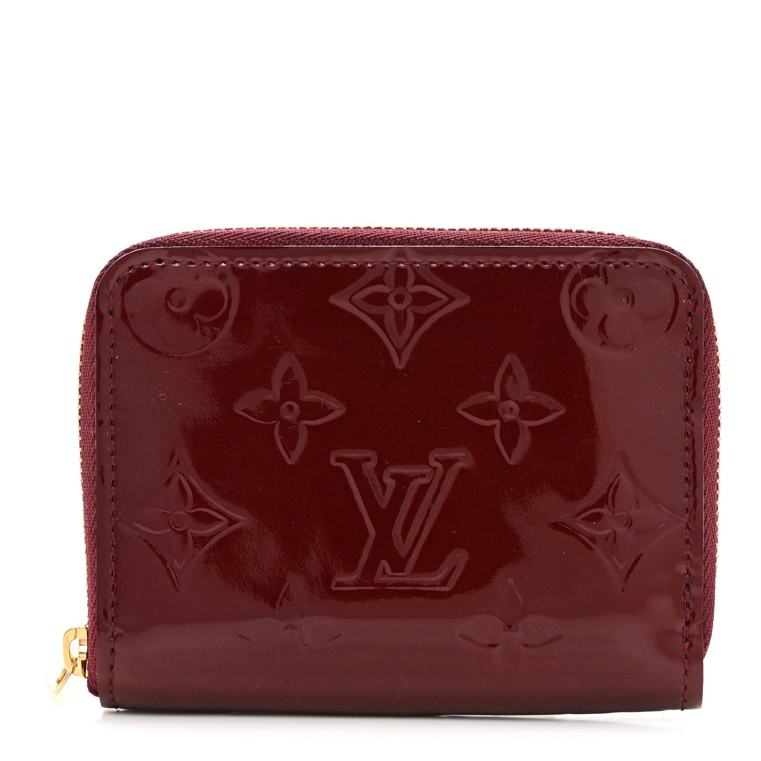 Louis Vuitton Vernis Zippy Coin Purse Rouge Fauviste 1 of 7