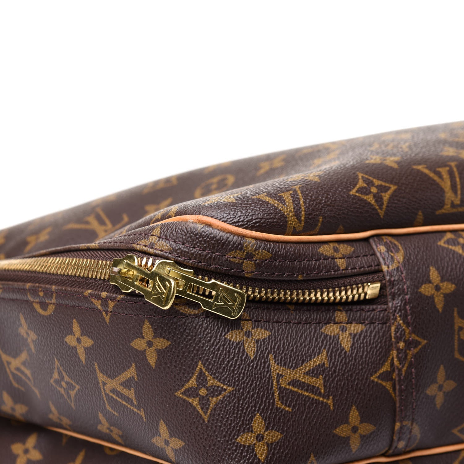 Louis Vuitton Monogram Alize 2 Compartment Luggage Travel Bag 8 of 15