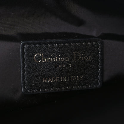 Christian Dior Canvas Mizza Embroidered Medium Leopard DiorTravel Nomad Pouch Beige 7 of 11
