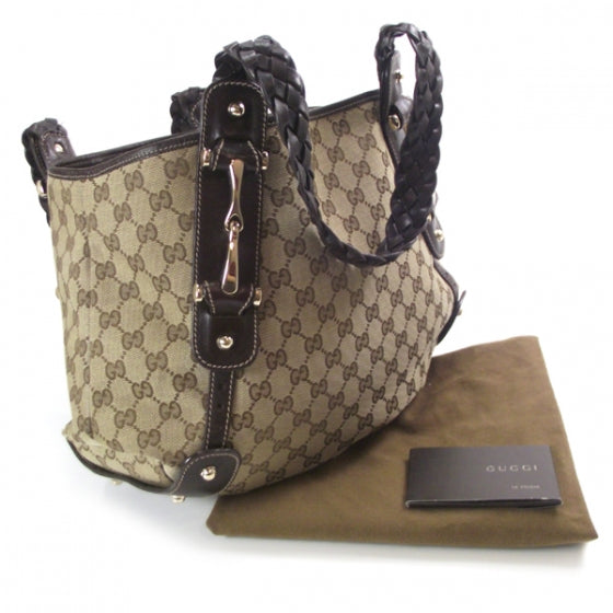 Monogram Pelham Tote Brown