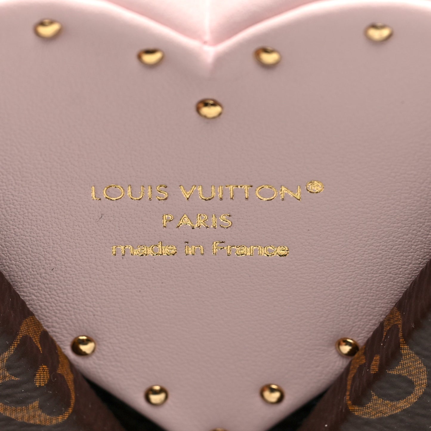 Monogram Heart Ecrin Coeur Jewelry Case