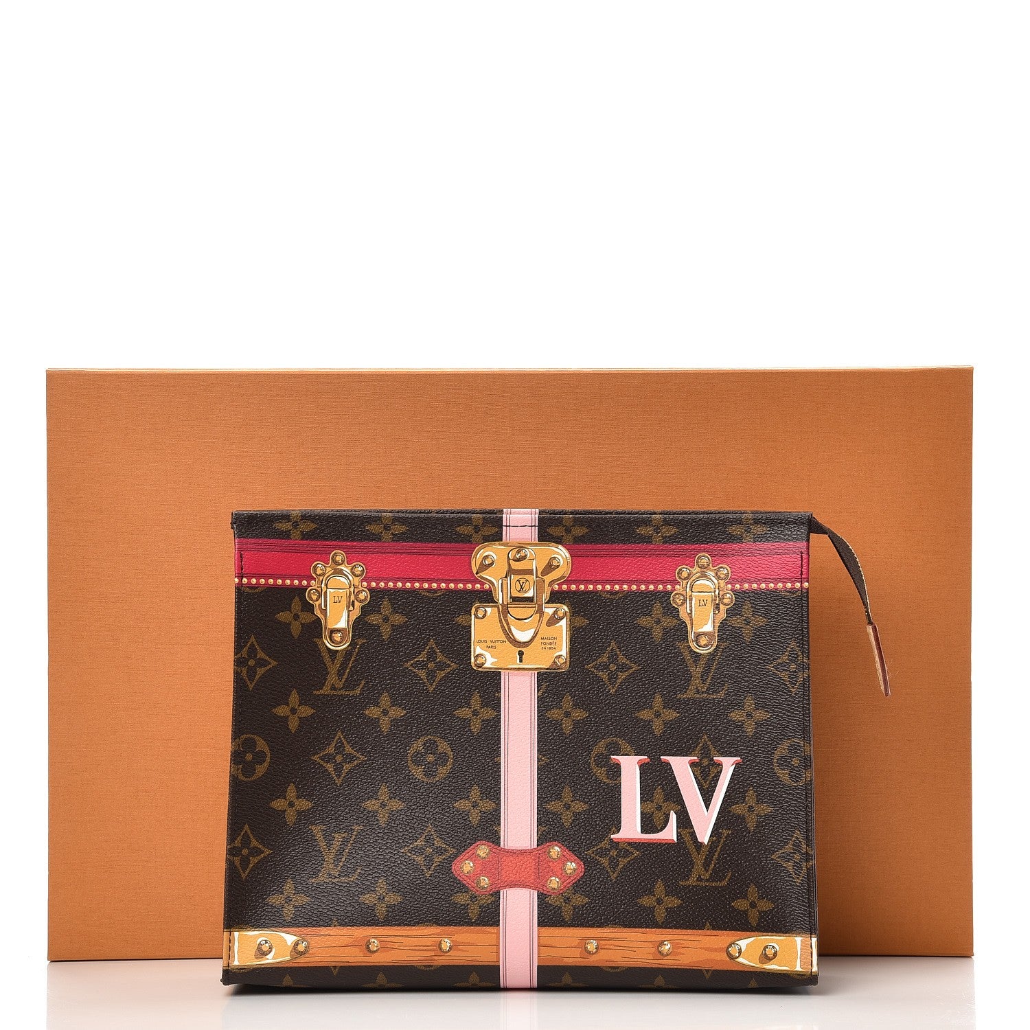 Louis Vuitton Monogram Summer Trunks Toiletry Pouch 26 8 of 8