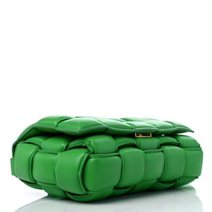 Bottega Veneta Nappa Maxi Intreccio Padded Cassette Crossbody Bag Grass 4 of 8