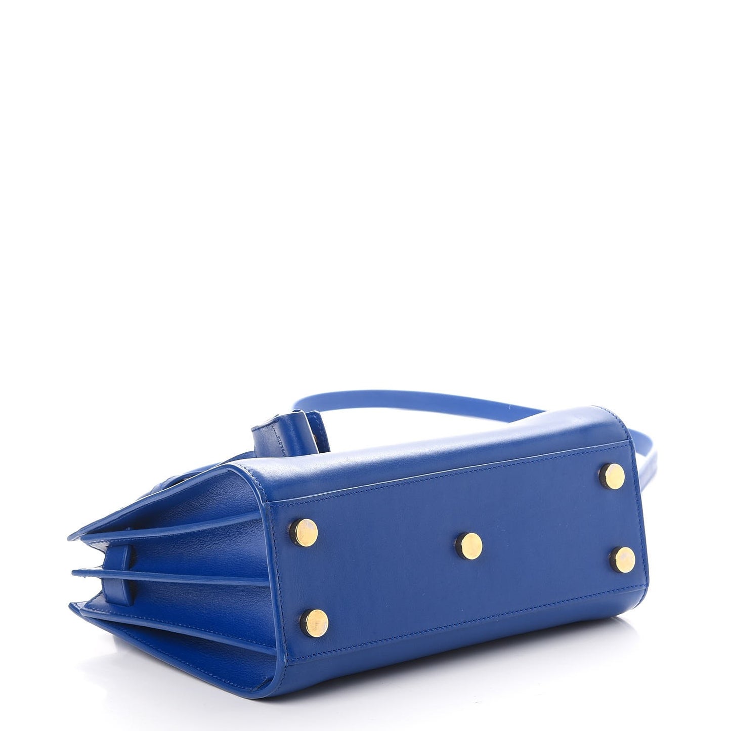 Calfskin Nano Sac De Jour Royal Blue