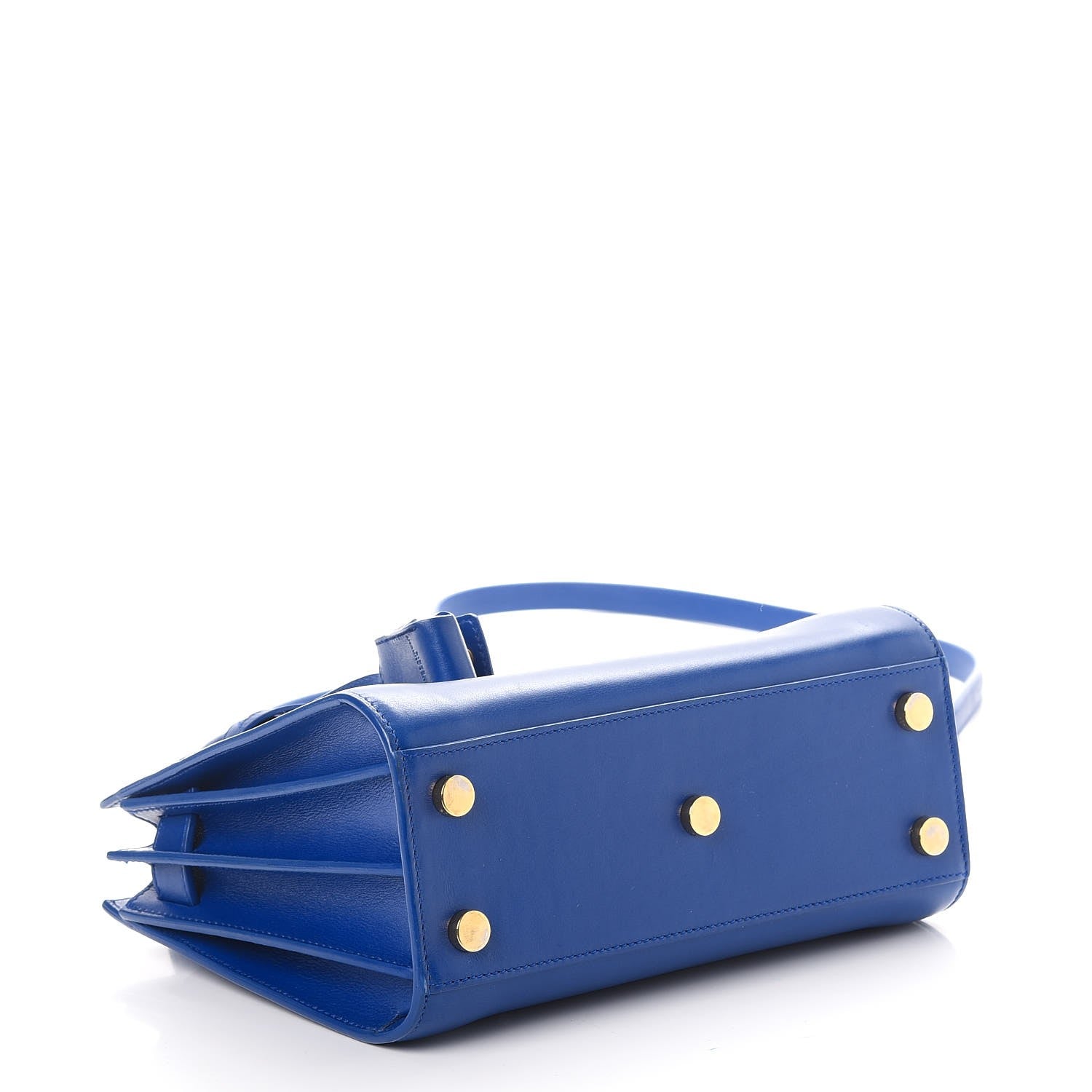 Saint Laurent Calfskin Nano Sac De Jour Royal Blue 4 of 7