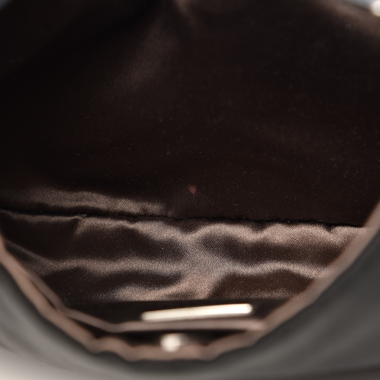 Prada Tessuto Nylon Pochette Bag Black 9 of 10