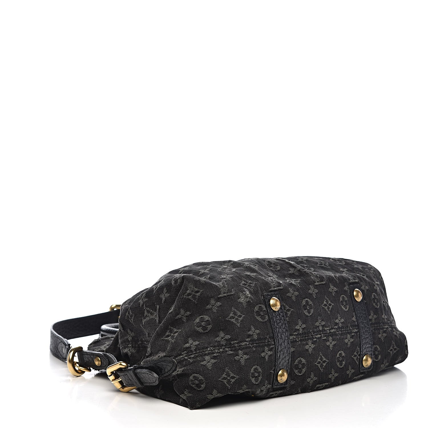 Louis Vuitton Denim Neo Cabby MM Black 4 of 17